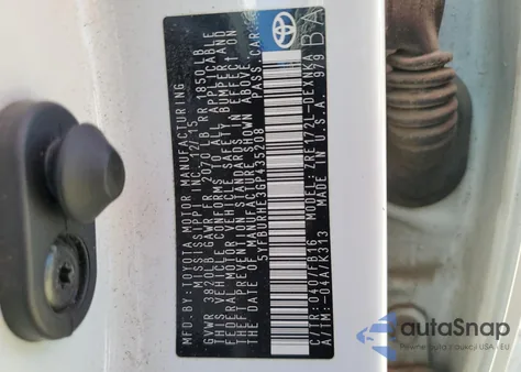 2016 Toyota Corolla L из США, поврежденный, VIN 5YFBURHE3GP435208